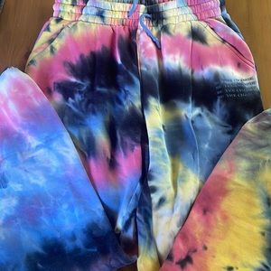 Tie die sweats